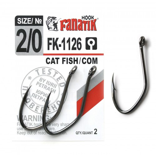 FANATIK Haken FK-1126 WELS CATFISH VHI-Carbon (46 mm - 62 mm)