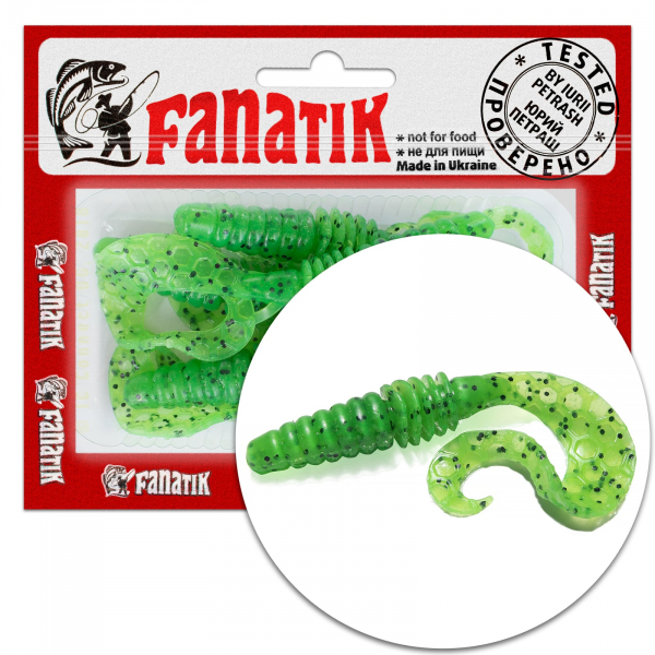 Gummiköder FANATIK VIPER für Barsch, Hecht, Zander, Forelle | 5cm-11cm | Angelköder Twister mit Arom