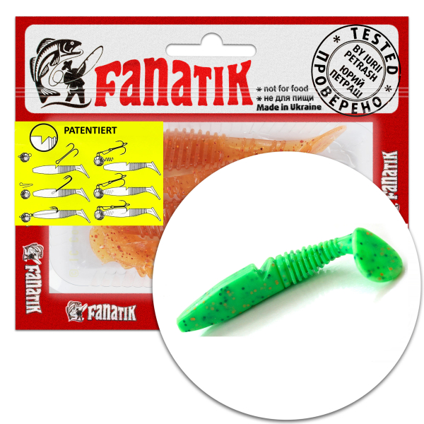 Fanatik BANDIT 2.9 3.8" 7.3-9.6 cm Gummiköder Gummifisch Essbar Angelnköder Aroma